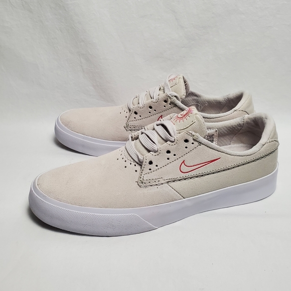 Nike SB Shane O’Neill Summit Sneakers Off-White Suede Men’s Size 5 BV0657-100 - Picture 1 of 8